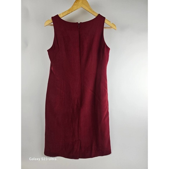 Women's,  Style and Co. Collection Petite, sz 6P red dress - Picture 5 of 6